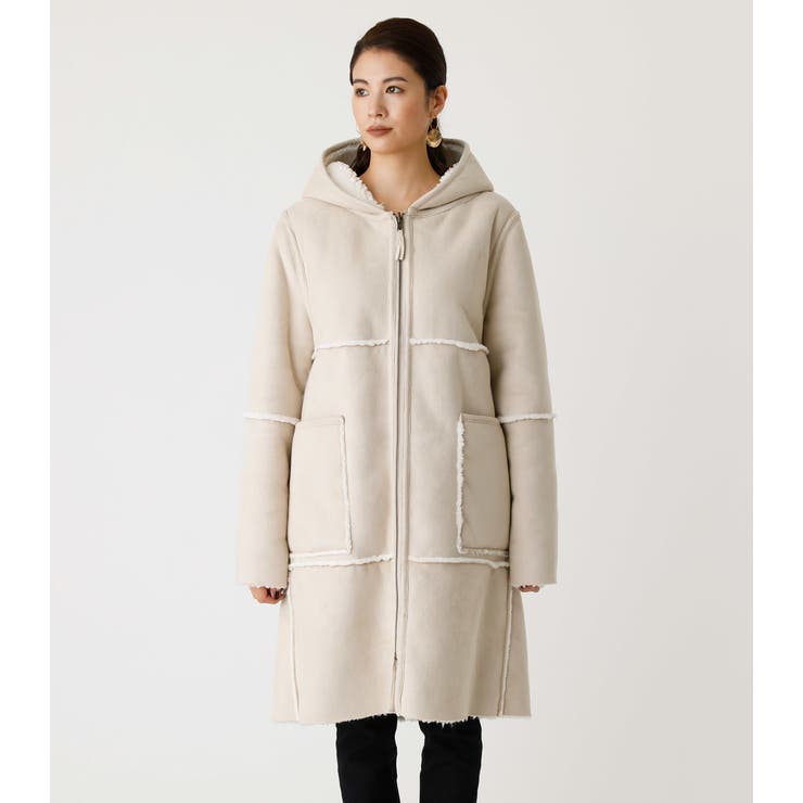 REVERSIBLE ECO MOUTON[品番：AZLW0016673]｜AZUL BY MOUSSY（アズール