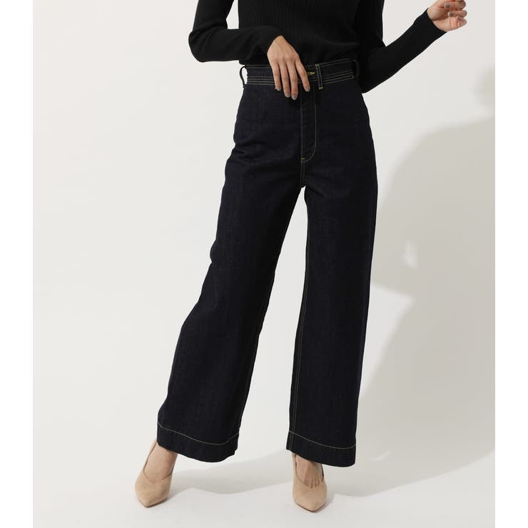 Darts Denim Wide ダーツデニムワイド 品番 Azlw Azul By Moussy アズールバイマウジー のレディースファッション通販 Shoplist ショップリスト