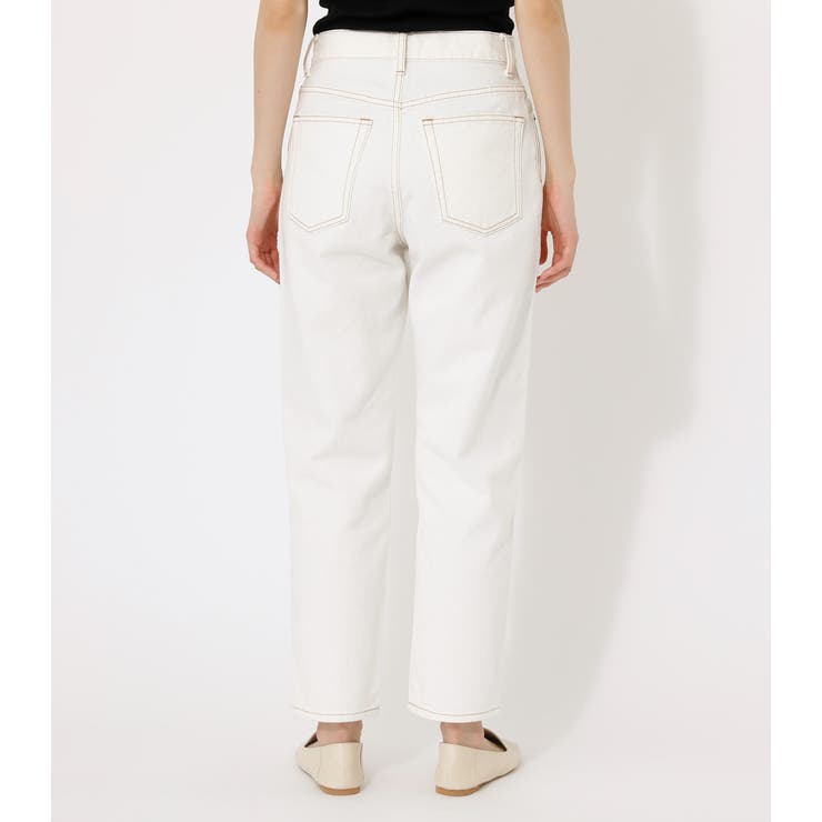 White Denim Tapered ホワイトデニムテーパード 品番 Azlw Azul By Moussy アズールバイマウジー のレディースファッション通販 Shoplist ショップリスト