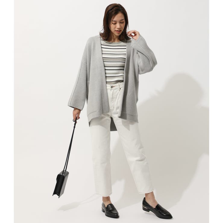 WIDE SLEEVE KNIT GOWN/ワイドスリーブニットガウン[品番：AZLW0016914