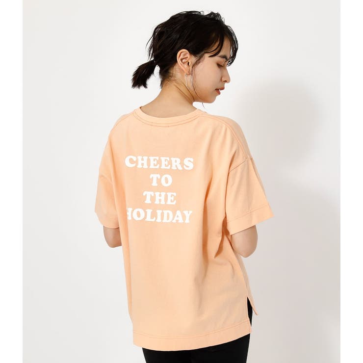 Cheers Tee チアーズtシャツ 品番 Azlw Azul By Moussy アズールバイマウジー のレディースファッション通販 Shoplist ショップリスト
