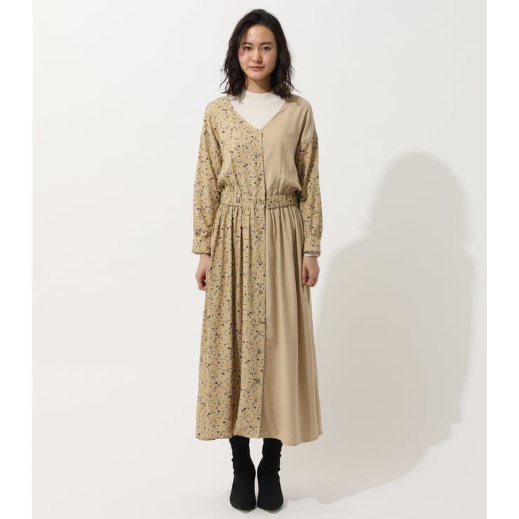 Flower Pattern Mix 品番 Azlw Azul By Moussy アズール バイマウジー のレディースファッション通販 Shoplist ショップリスト