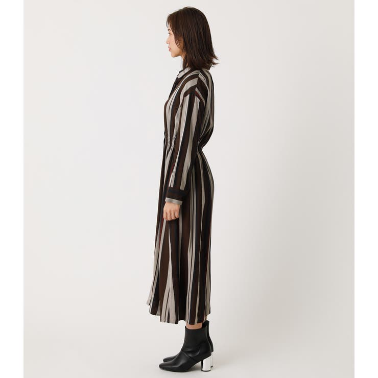 Stripe Blousing Shirt 品番 Azlw Azul By Moussy アズールバイマウジー のレディースファッション通販 Shoplist ショップリスト