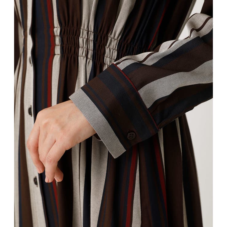 Stripe Blousing Shirt 品番 Azlw Azul By Moussy アズール バイマウジー のレディースファッション通販 Shoplist ショップリスト