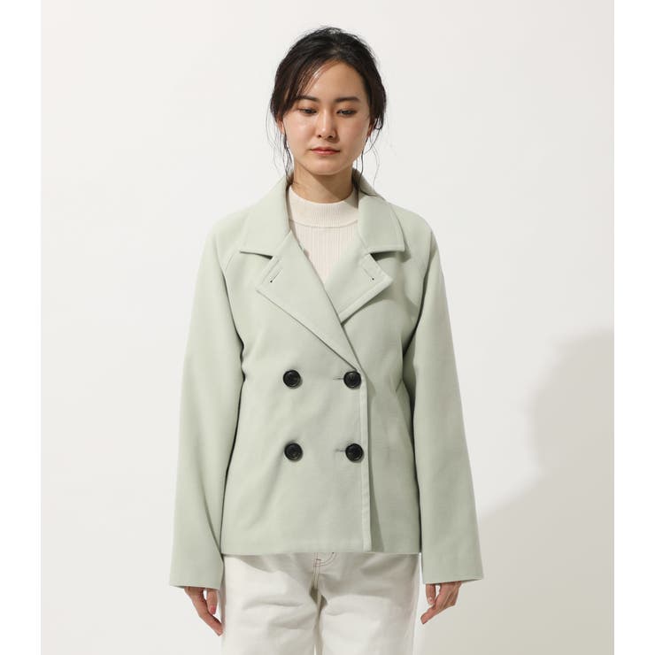 MIX FABRIC COAT/ミックスファブリックコート[品番：AZLW0016792