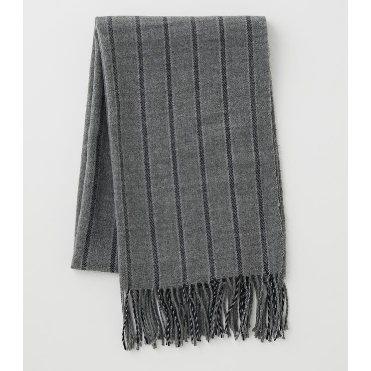 CHECK STRIPE FRINGE | AZUL BY MOUSSY | 詳細画像1 