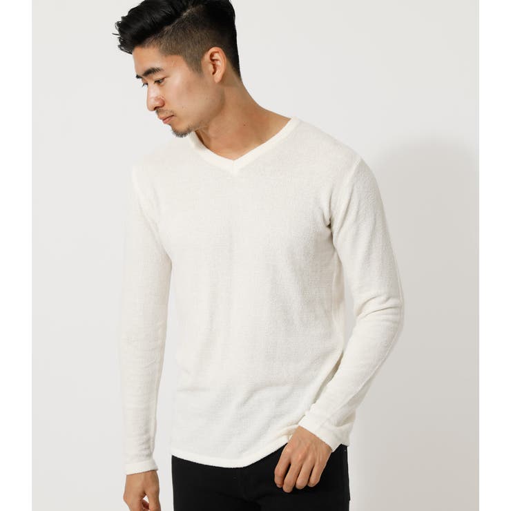 Mini Mole V N Knit ミニモールvネックニット 品番 Azlw Azul By Moussy アズールバイマウジー の メンズファッション通販 Shoplist ショップリスト