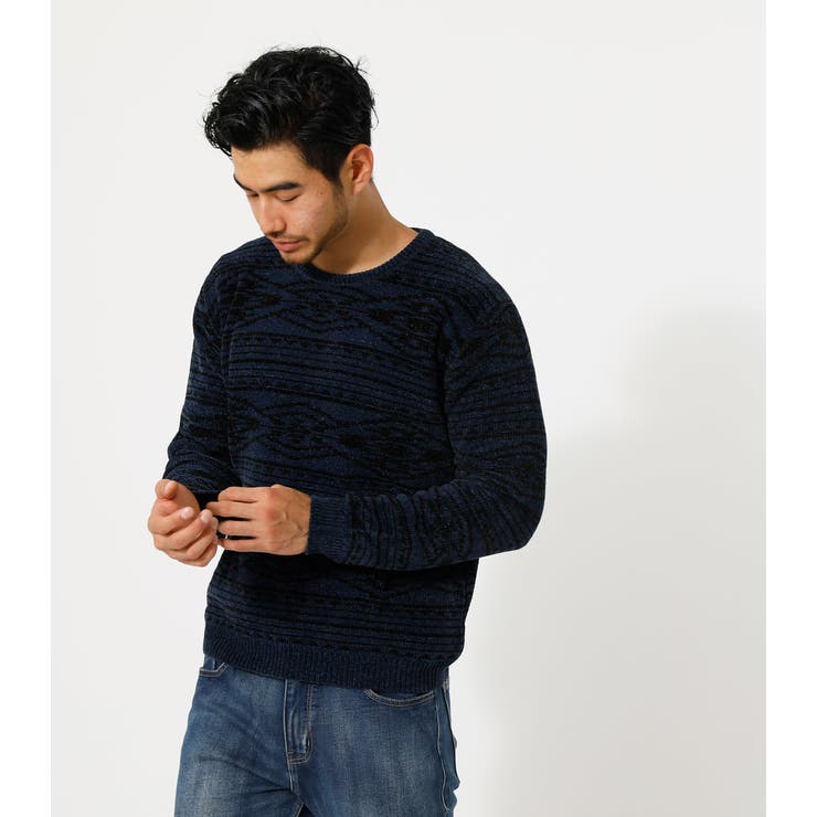 CHIMAYO MOLE C/N KNIT/チマヨモールクルーネックニット[品番