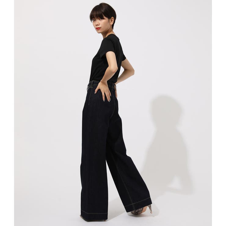 DARTSDENIMWIDE ダーツデニムワイド[品番：AZLW0015800]｜AZUL