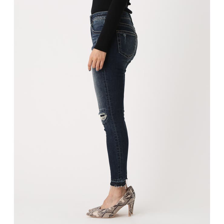 Repair Denim Skinny 品番 Azlw Azul By Moussy アズールバイマウジー のレディースファッション通販 Shoplist ショップリスト