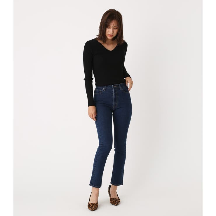 HIGH WAIST DENIM SKINNY/ハイウエストデニムスキニー[品番