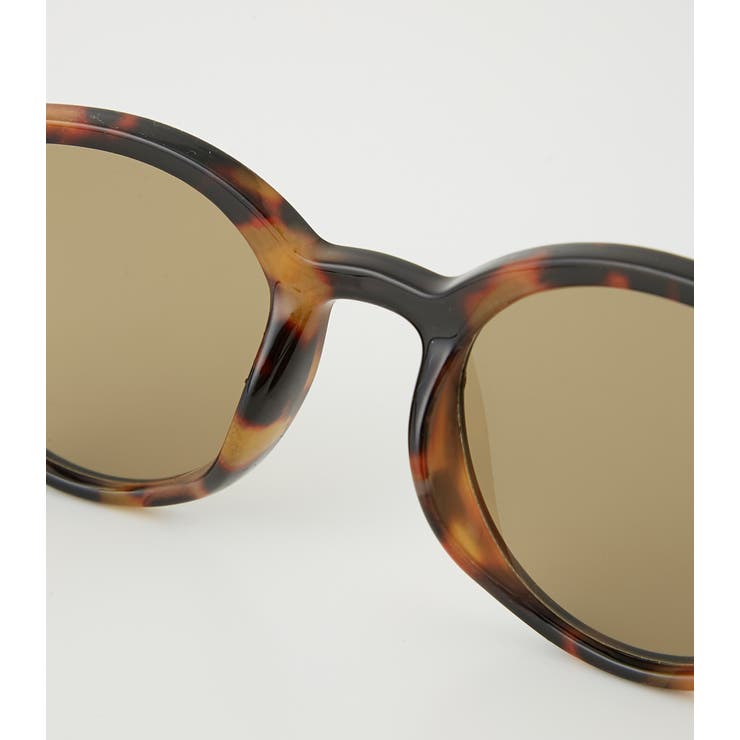 l.a.E yeworks キャットアイサングラス 青茶マーブル CAT EYE SUNGLASSES/キャットアイサングラス[品番：AZLW0016056