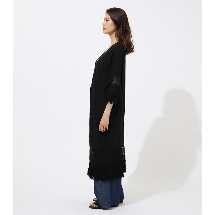史上一番安い LACE FRINGE GOWN/レースフリンジガウン[品番：AZLW0015615 カーディガン