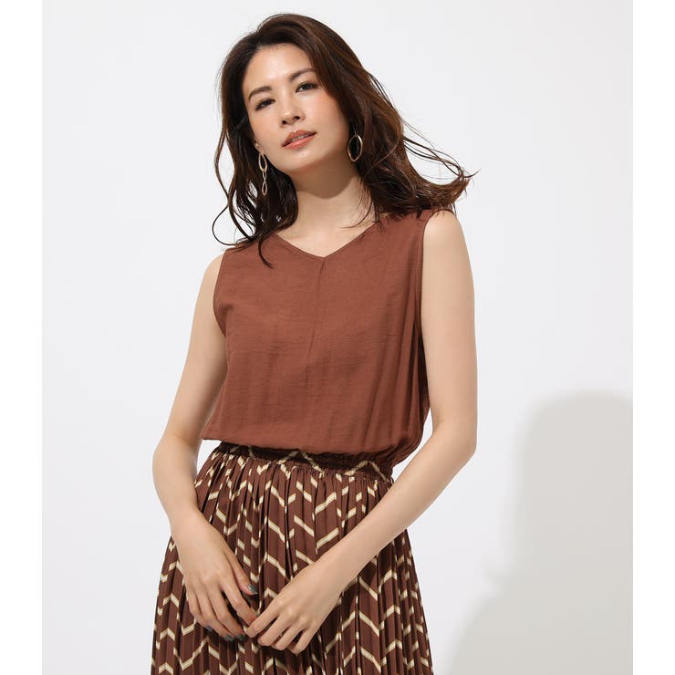 Geometric Pleated Onepiece 品番 Azlw Azul By Moussy アズールバイマウジー のレディースファッション通販 Shoplist ショップリスト