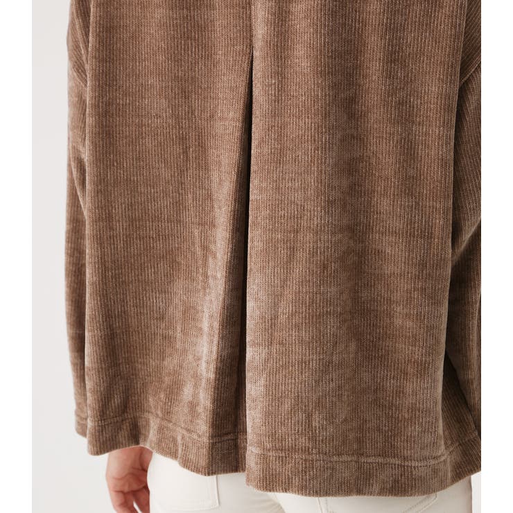 VELOR YARN LOOSE TOPS/ベロアヤーンルーズトップス | AZUL BY MOUSSY | 詳細画像8 