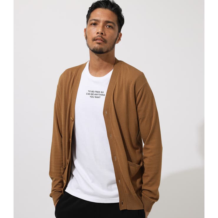 BASIC RAYON CARDIGAN/ベーシックレーヨンカーディガン[品番