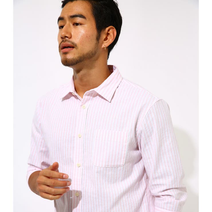 COTTON LINEN COOLMAX 3/4 SHIRT[品番：AZLW0015629]｜AZUL BY
