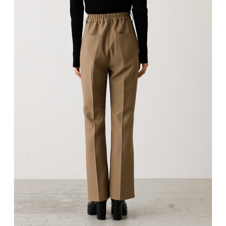 CENTER PRESS FLARE PANTS/センタープレスフレアパンツ