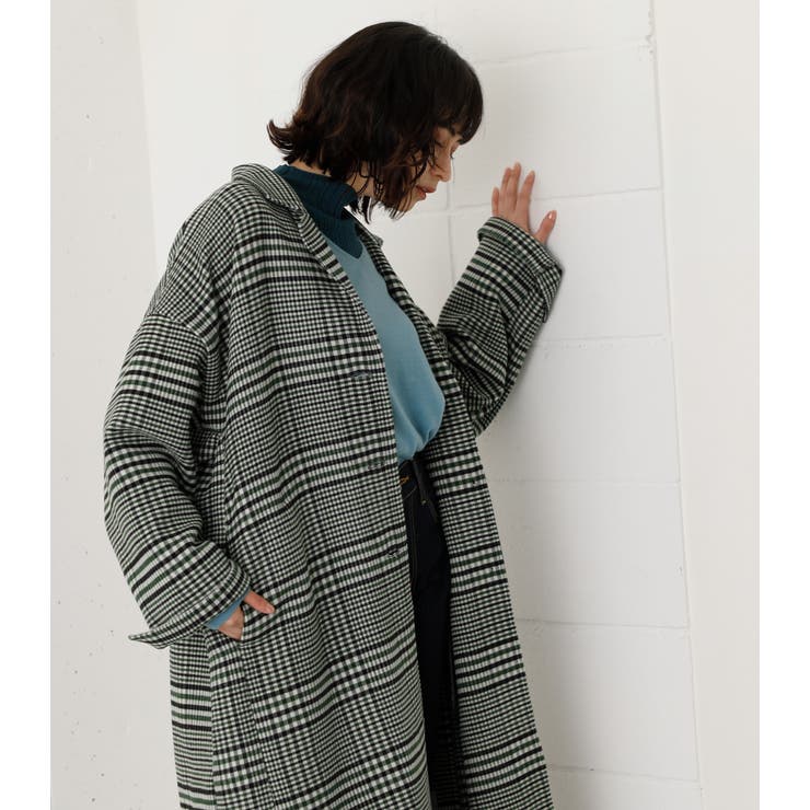 Loose Chester Rever Coat ルーズチェスターリバーコート 品番 Azlw Azul By Moussy アズールバイマウジー のレディースファッション通販 Shoplist ショップリスト