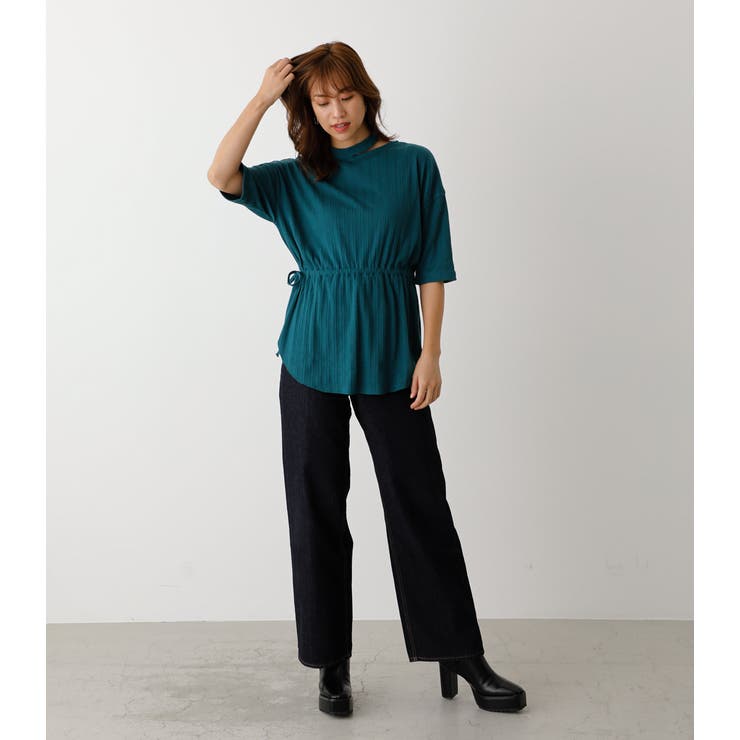 oleesブルマ　サイズSS SHOULDER SLIT BLOUSING[品番：AZLW0017653]｜AZUL BY MOUSSY