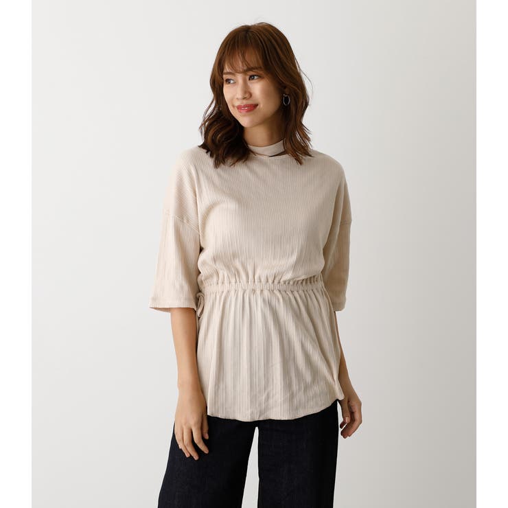 SHOULDER SLIT BLOUSING[品番：AZLW0017653]｜AZUL BY MOUSSY