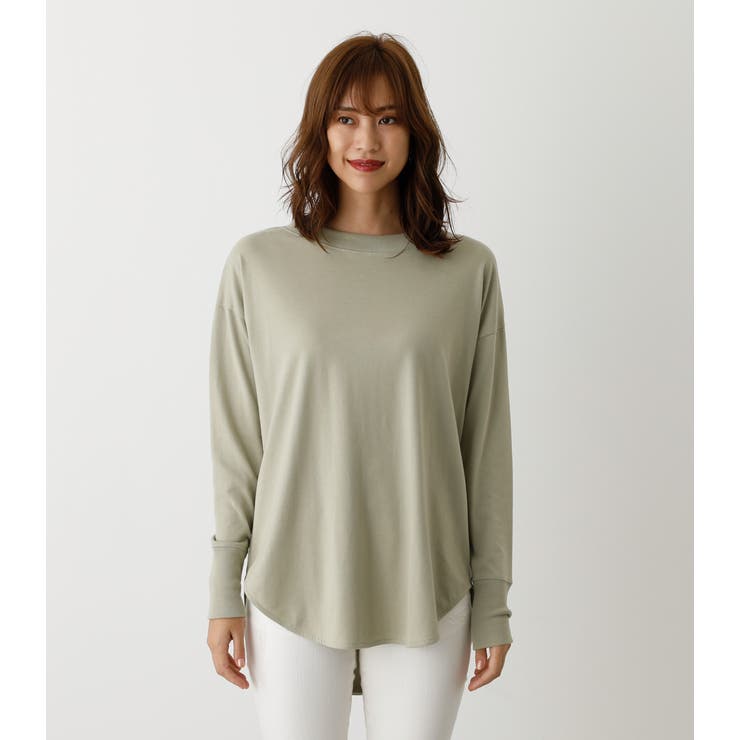 Back Button Long T バックボタンロングtシャツ 品番 Azlw Azul By Moussy アズールバイマウジー のレディースファッション通販 Shoplist ショップリスト