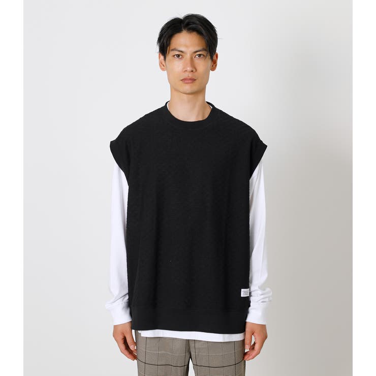 Plain Color Vest 品番 Azlw Azul By Moussy アズール バイマウジー のメンズファッション通販 Shoplist ショップリスト