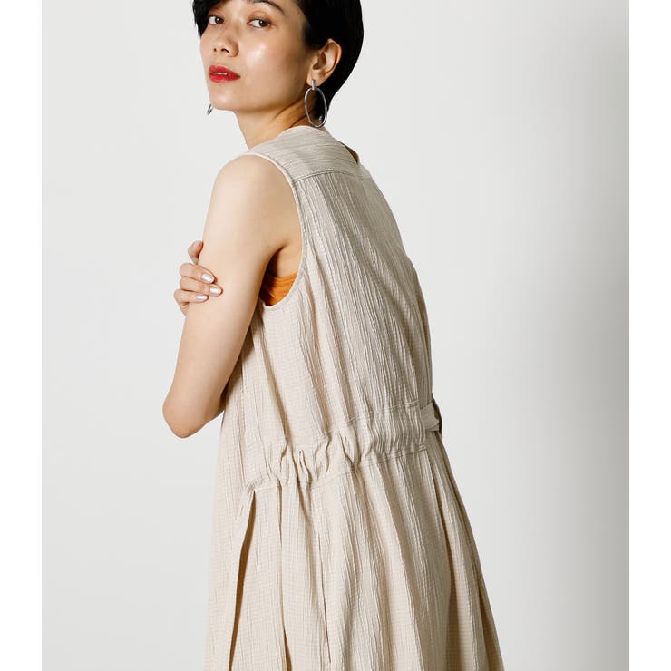 Front Button Vest Dress フロントボタンベストドレス 品番 Azlw Azul By Moussy アズールバイ マウジー のレディースファッション通販 Shoplist ショップリスト