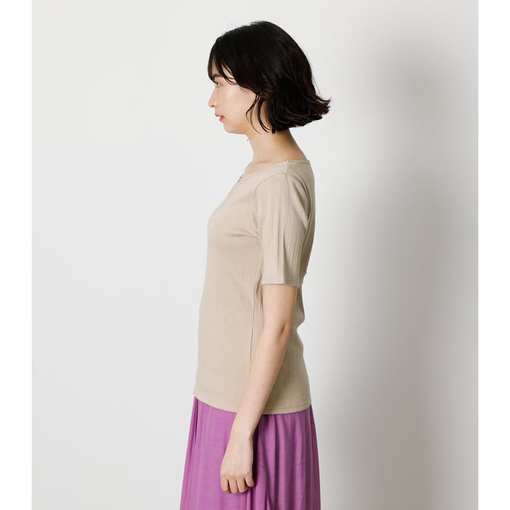 HEART NECK LACE UP TOPS/ハートネック | AZUL BY MOUSSY | 詳細画像5 