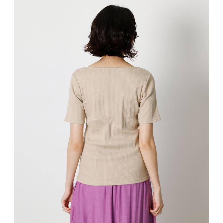 HEART NECK LACE UP TOPS/ハートネック | AZUL BY MOUSSY | 詳細画像6 