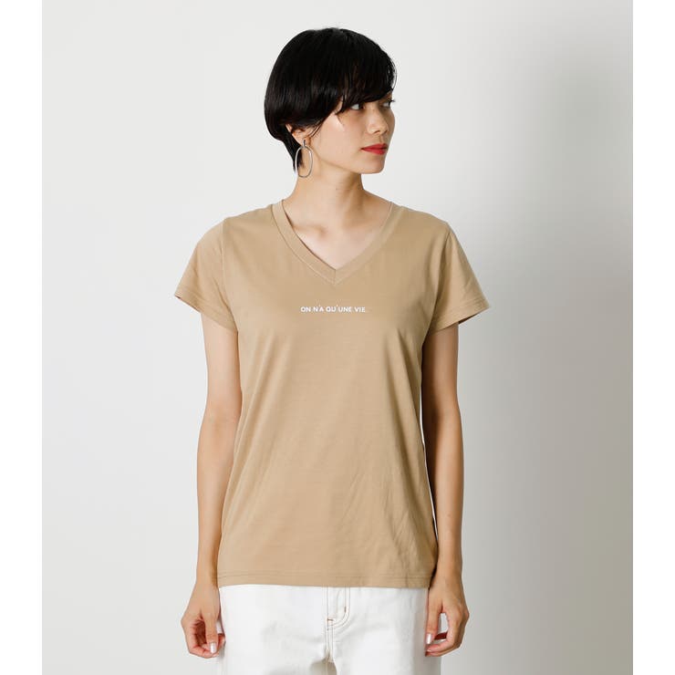 サルセーション　V-neck Ｔシャツ　Mサイズ スーパーファインコットンVネックアンダーウェアTシャツ （White
