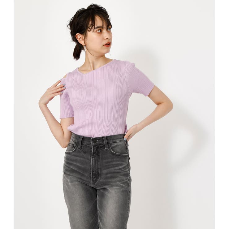 OPEN SHOULDER ASYMMETRY[品番：AZLW0017073]｜AZUL BY MOUSSY