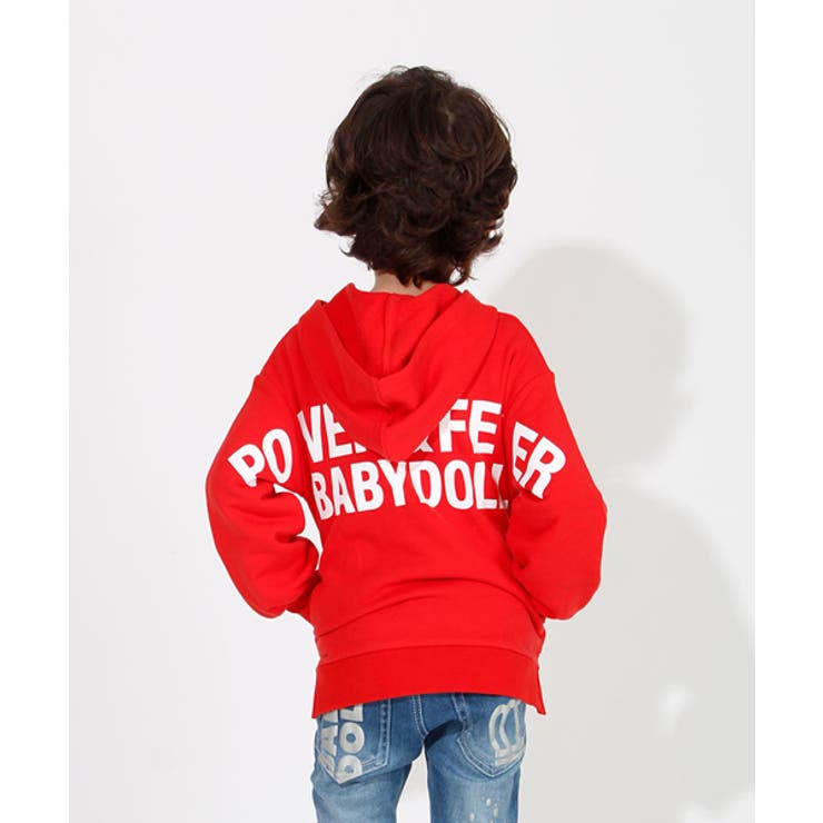 親子お揃い BIGシルエットジップパーカー 3220K[品番：BYDK0002806 