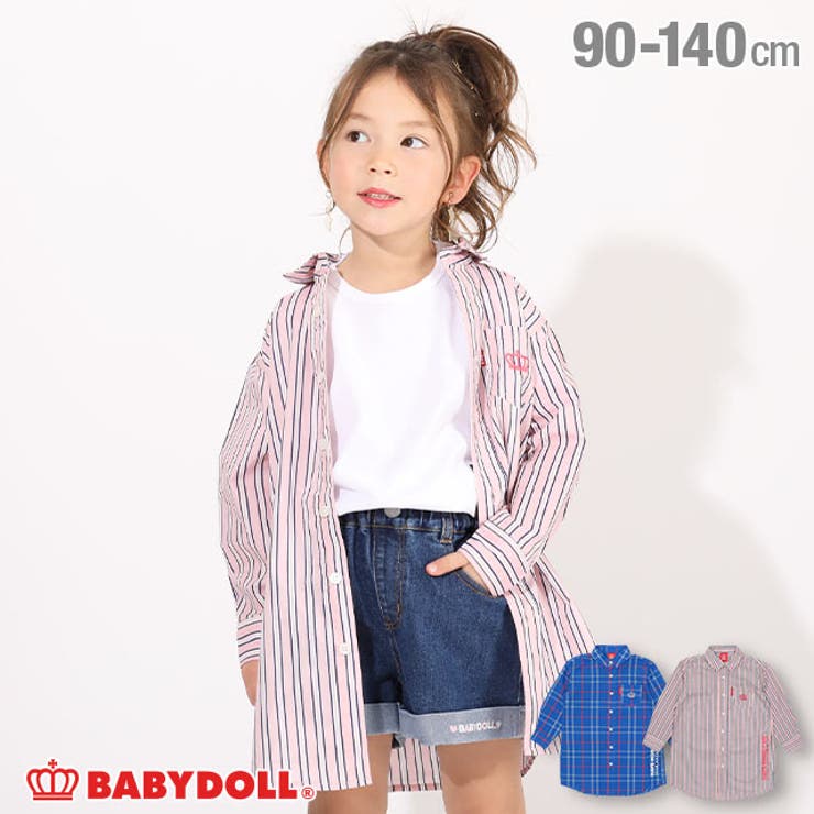 バックロゴシャツワンピース 4860K | BABYDOLL | 詳細画像1 