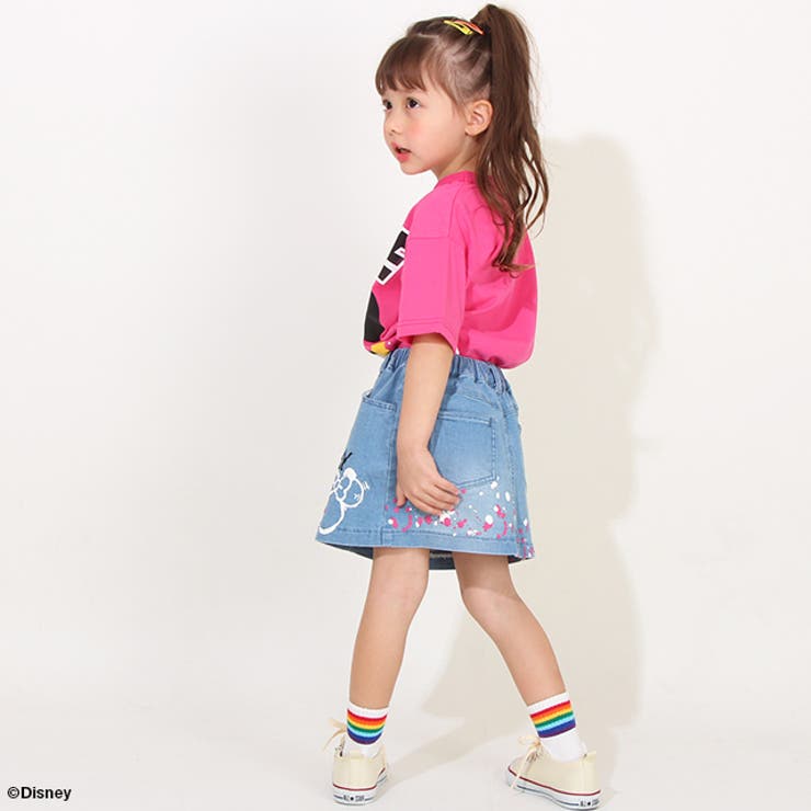 marc jacobs マークジェイコブス デニムスカート ディズニー ミッキー セール MARC JACOBS マークジェイコブス デニムスカート M