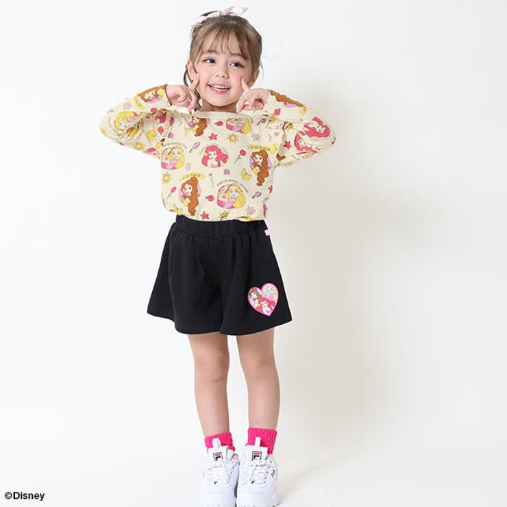 ディズニー プリンセス / ワッペンショートパンツ 9026K[品番