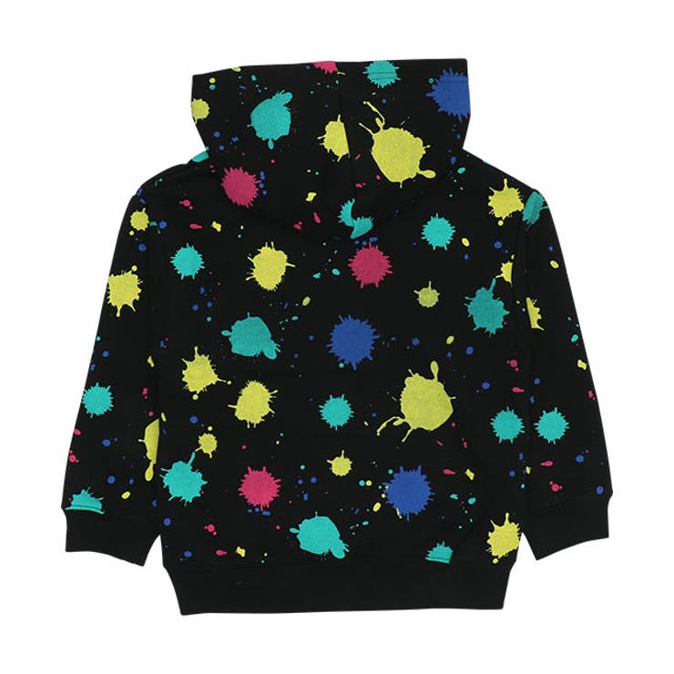 ペイント総柄裏起毛パーカー 9120K | BABYDOLL | 詳細画像13 