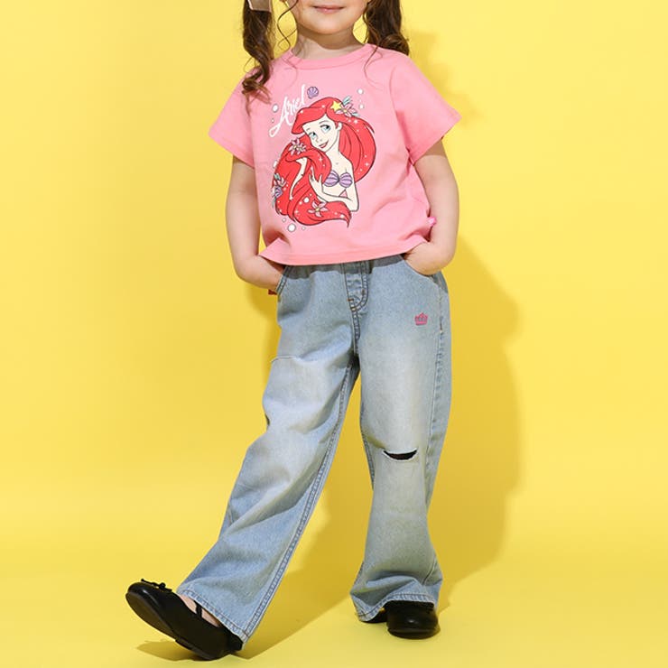 クラッシュフレアデニムパンツ 9164K | BABYDOLL | 詳細画像5 