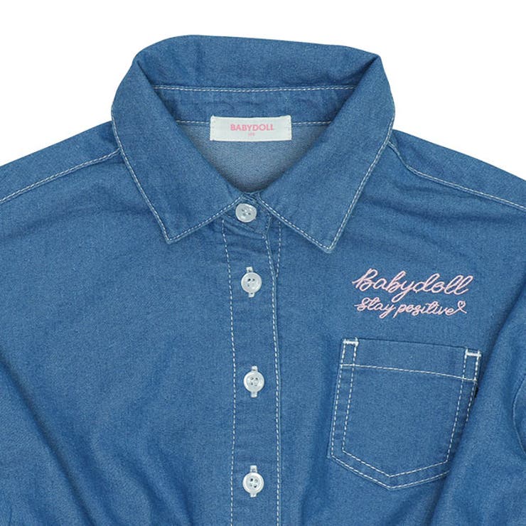 デニムシャツドッキングワンピース 9167K | BABYDOLL | 詳細画像8 