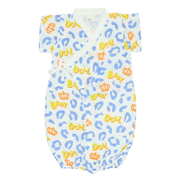 ヒョウ柄甚平2WAYオール 9299B[品番：BYDK0006648]｜BABYDOLL（ベビー 