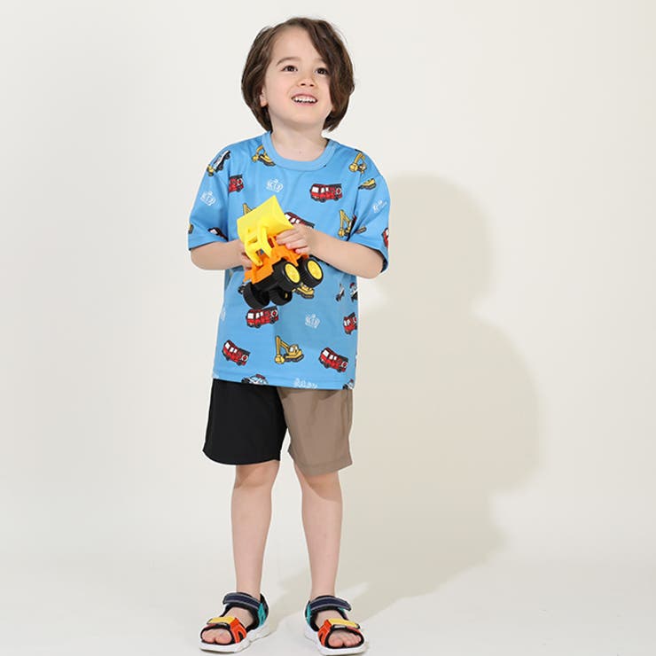 【軽量・速乾】総柄メッシュTシャツ 9517K | BABYDOLL | 詳細画像5 