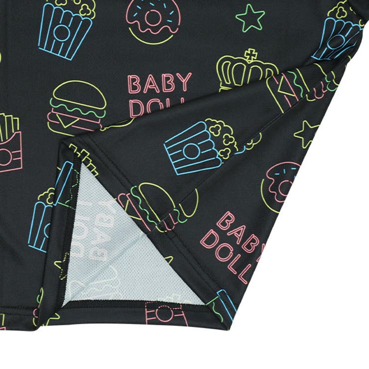 【軽量・速乾】総柄メッシュTシャツ 9517K | BABYDOLL | 詳細画像22 