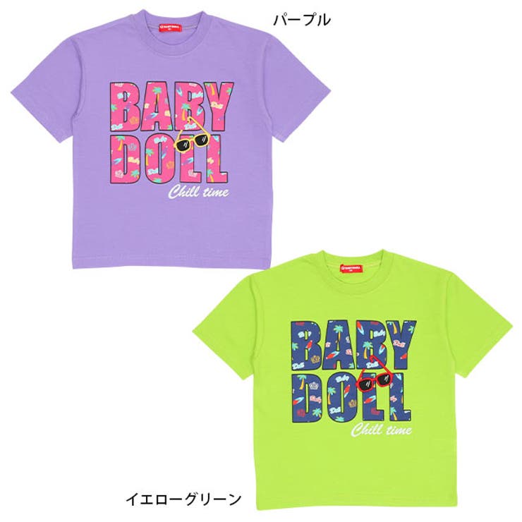 親子お揃い サングラスワッペンロゴTシャツ 9523K | BABYDOLL | 詳細画像15 