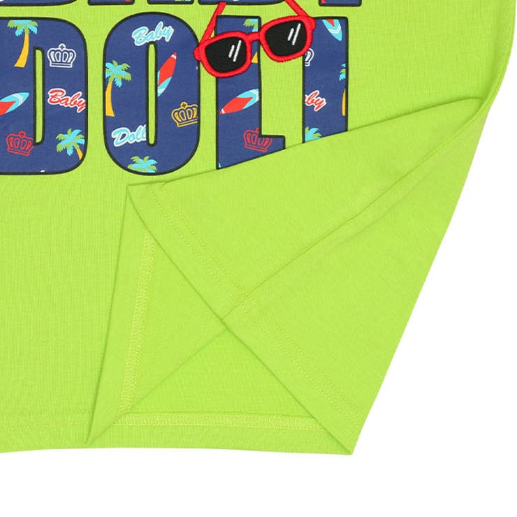 親子お揃い サングラスワッペンロゴTシャツ 9523K | BABYDOLL | 詳細画像18 