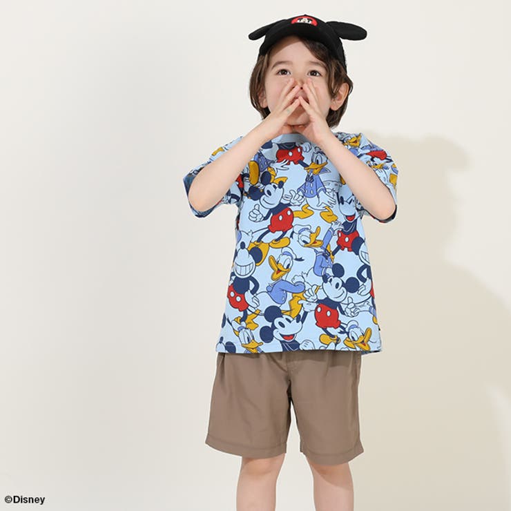 親子お揃い ディズニー 総柄Tシャツ 9532K | BABYDOLL | 詳細画像11 