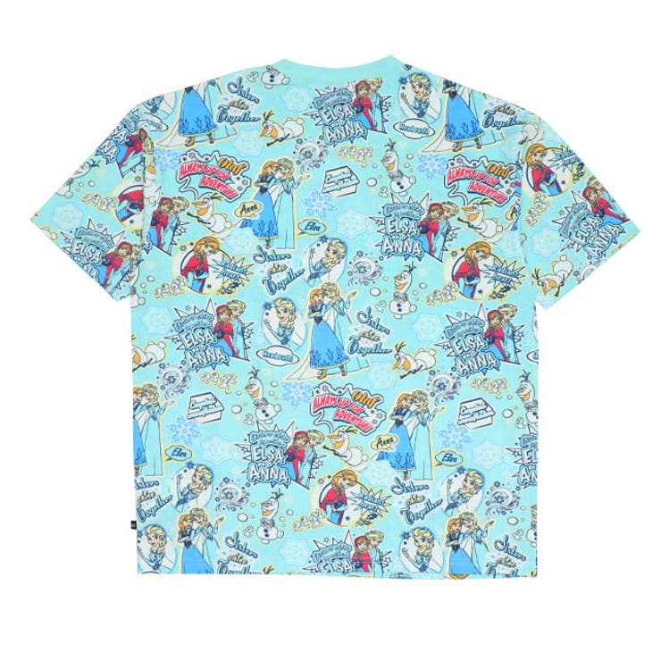 親子お揃い ディズニー ステッカー風総柄Tシャツ 9534A | BABYDOLL | 詳細画像13 