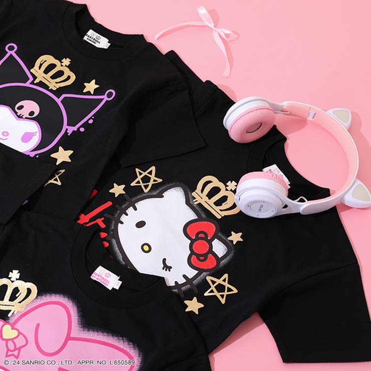 親子お揃い サンリオ グラフィティTシャツ 9575K | BABYDOLL | 詳細画像18 