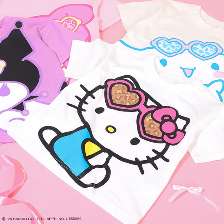 親子お揃い サンリオ サングラスTシャツ 9578K | BABYDOLL | 詳細画像15 