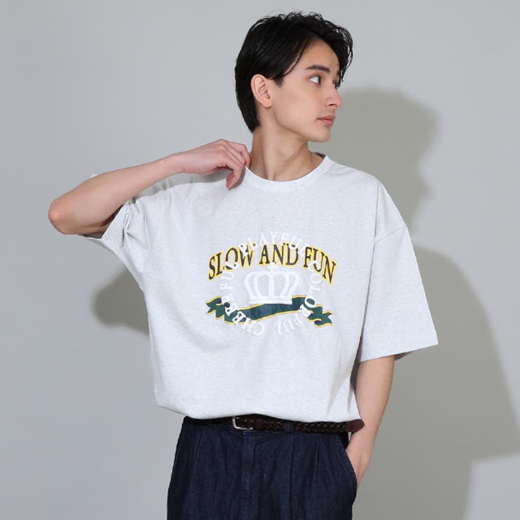 エンブレムロゴTシャツ 9582A[品番：BYDK0006720]｜BABYDOLL