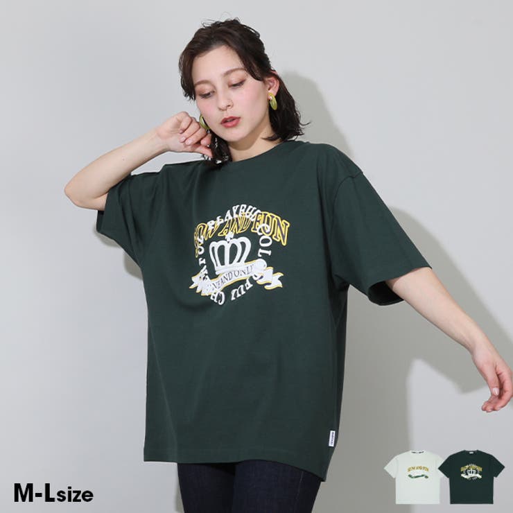 エンブレムロゴTシャツ 9582A[品番：BYDK0006720]｜BABYDOLL（ベビー 
